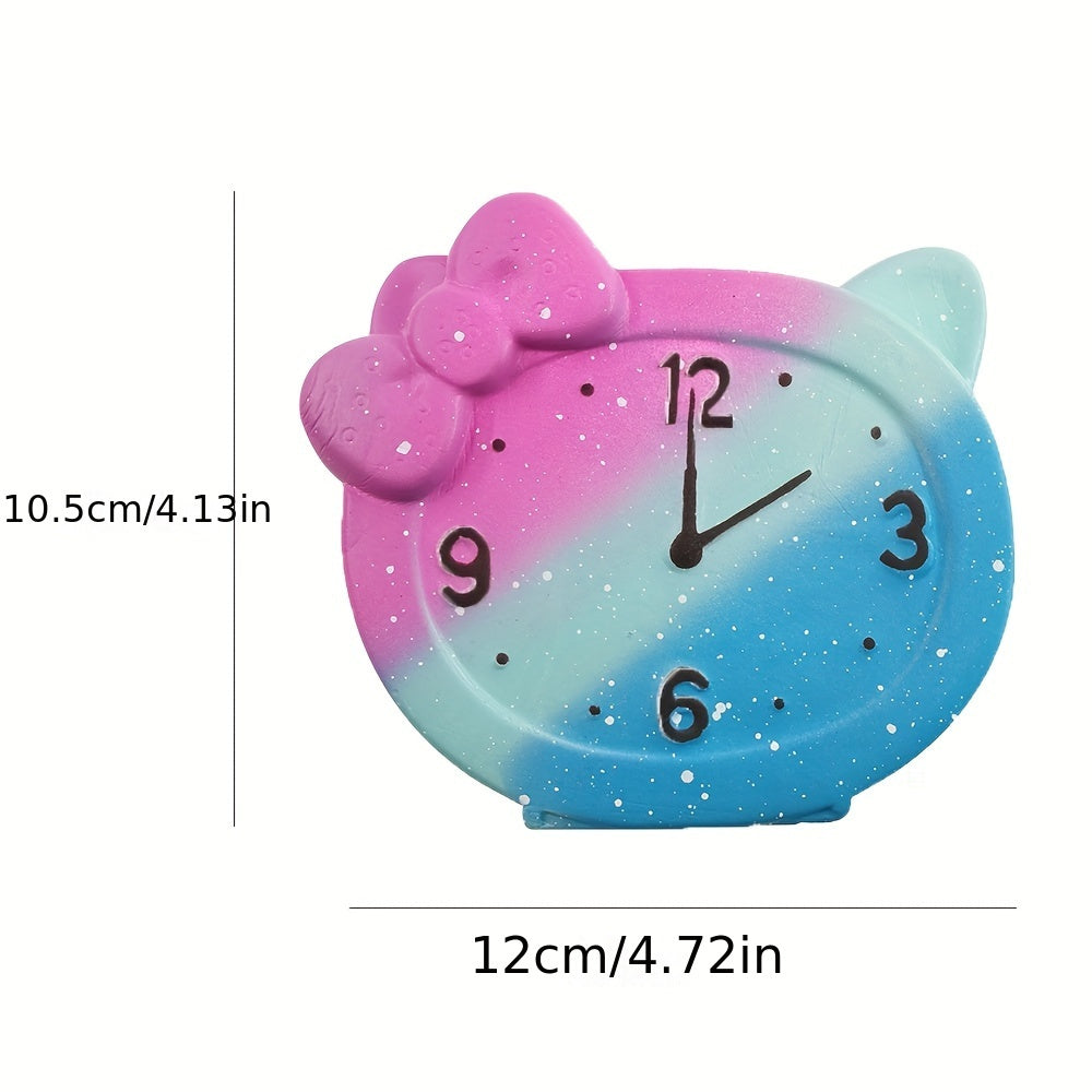 Squishy Alarm Clock Toy Slow Rebound Stress Relief Fun Novelty Gift