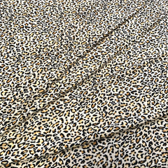 Leopard Pattern Soft Smooth Skin Friendly Fabric 5.90 ft