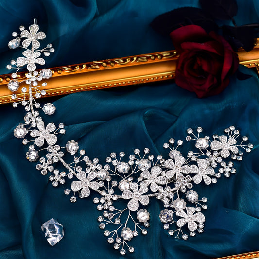 Floral Embellished Bridal Wedding Belt Romantic Waistband