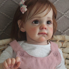 22" Lifelike Reborn Baby Doll Soft Body Realistic Newborn Baby Doll Gift