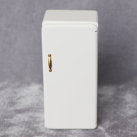 Retro Single Door Refrigerator Vintage Kitchen Accessory