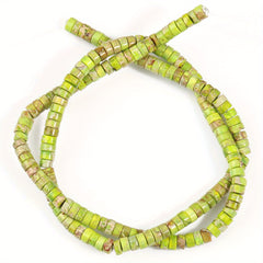 Flat Round Stone Beads For Jewelry Making DIY Bracelet