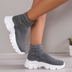 Women's Lightweight Mesh Breathable Sock Shoes Comfortable Sport Shoes