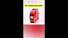 Tag Gun Sticker Labels Ink Pen Refills Label Machine Kit Retail Store
