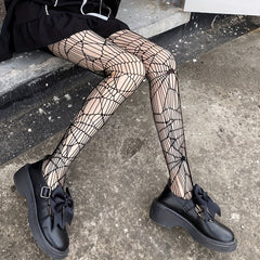 Fishnet Tights High Waist Mesh Pantyhose Women's Stockings