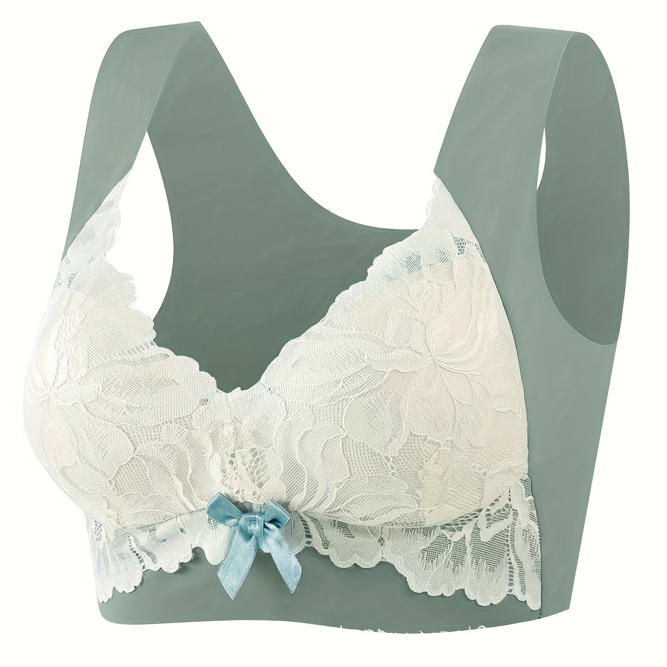 Lace Wireless Bra Comfortable & Breathable Women's Intimates