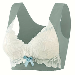 Lace Wireless Bra Comfortable & Breathable Women's Intimates