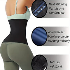 Zipper Waist Trainer Tummy Wrap Belly Belt Women's Shapewear