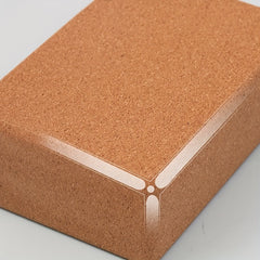 Eco Friendly Cork Yoga Block Deodorant Non Slip Wooden Brick