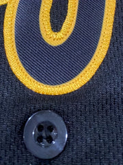 Youth Baseball Uniform Embroidery Jersy Button Short Sleeve Sweatshirt