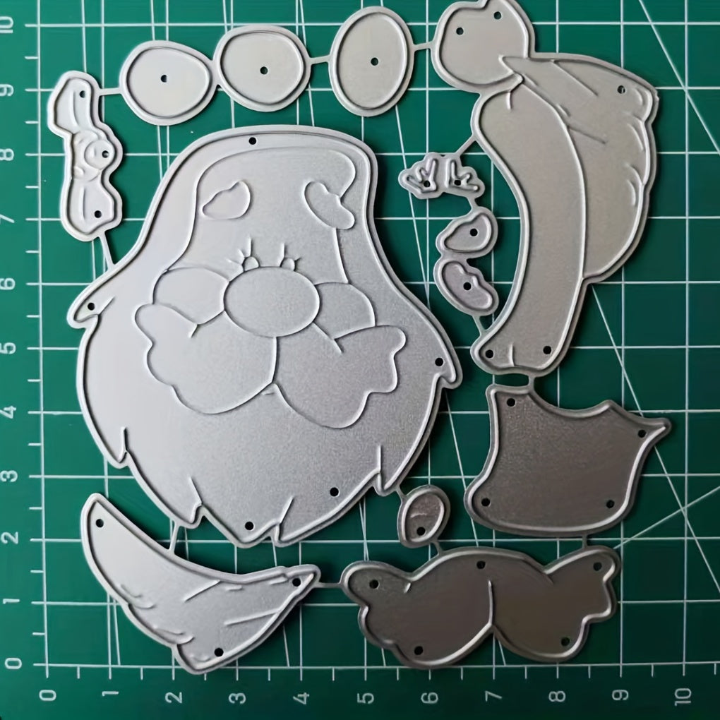 1pc Christmas Santa Claus Metal Cutting Dies Stencil Artistic Paper Embossing