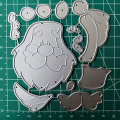 1pc Christmas Santa Claus Metal Cutting Dies Stencil Artistic Paper Embossing