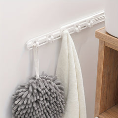 Retractable Storage Hanging Rack Kitchen Wall Mounted