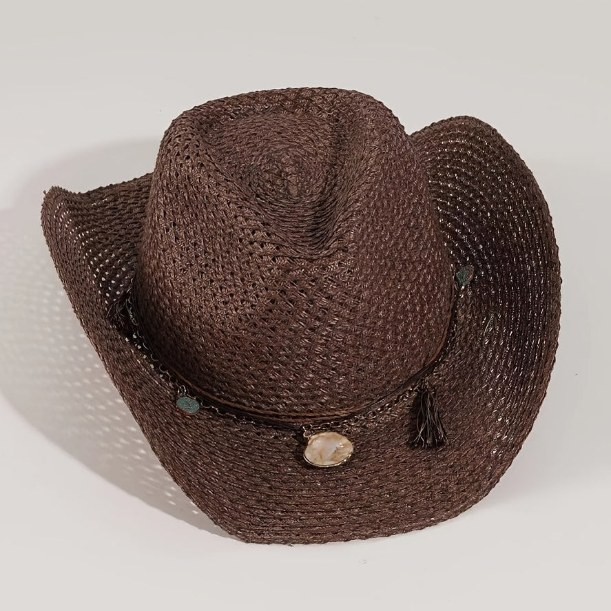 Breathable Sunshade Cowboy Hat For Outdoor Activities