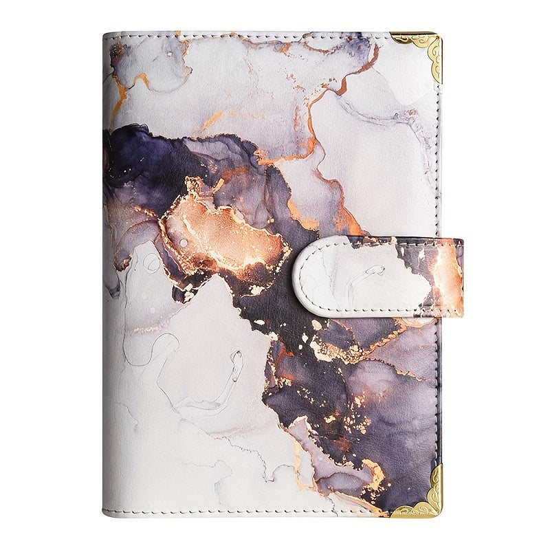 A6 Budget Binder with Envelopes Pink Purple Green Gray Red