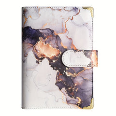 A6 Budget Binder with Envelopes Pink Purple Green Gray Red