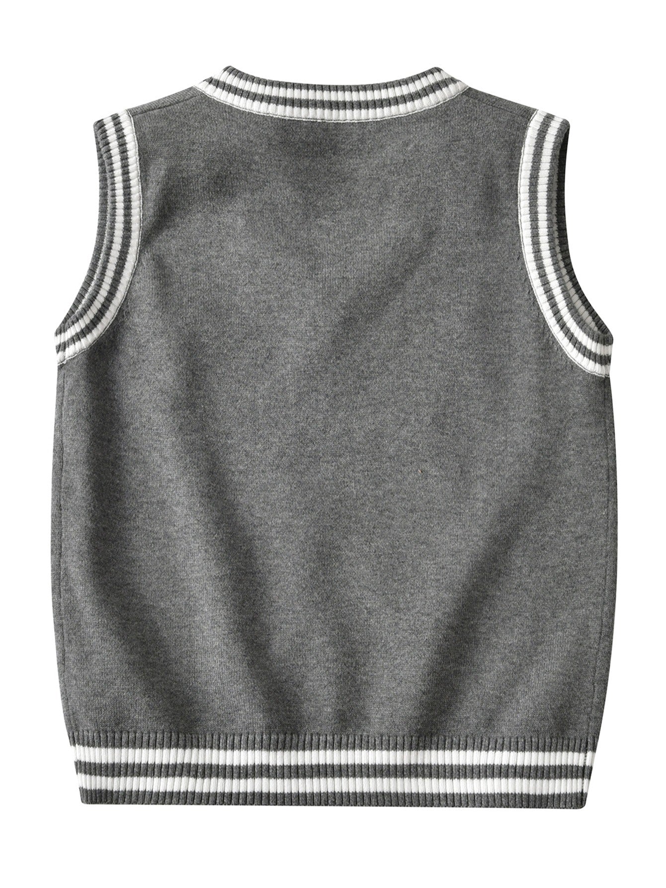 Kids V Neck Sweater Vest Boys Girls