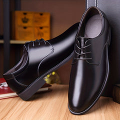 Men's Derby Shoes Lace up Front Outdoor Dress Shoes