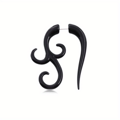 Girl's Asymmetric Spiral Stud Earrings Jewelry - Charms, Friendship