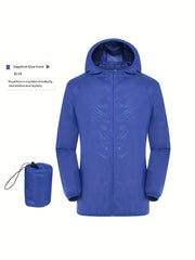 Unisex Sun Protection Hooded Jacket for Summer Style