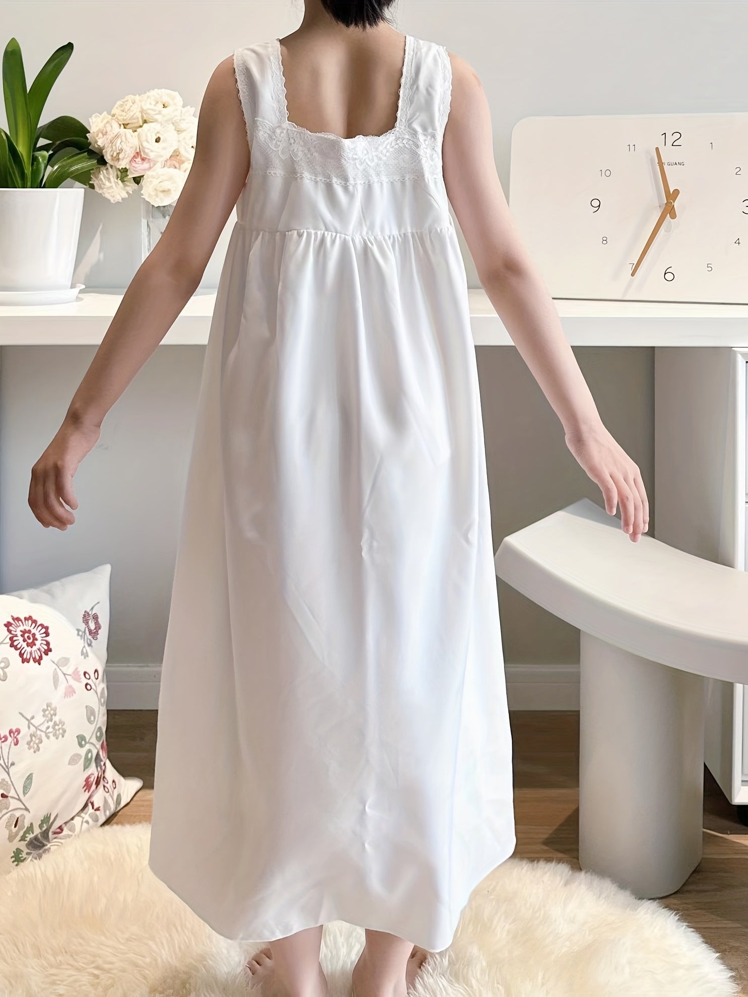 Girls Princess Dress Sleeveless Nightdress Loungewear