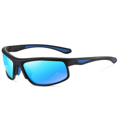 Polarized Sports Sunglasses TR90 Glasses Night Vision Cycling Windproof Lens