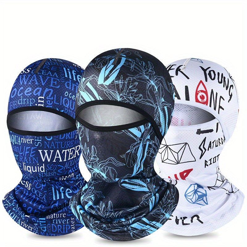 Summer Outdoor Sunscreen Mask UV Protection Motorcycle Riding Mask