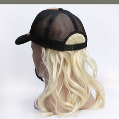 Halloween Wig Hat Men's Hat Dress Up Wig COSPLAY Baseball Hat