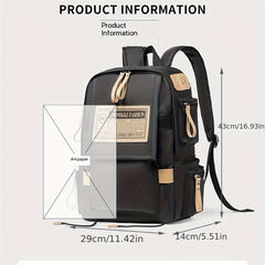 Large Capacity Schoolbag for College and High School Students