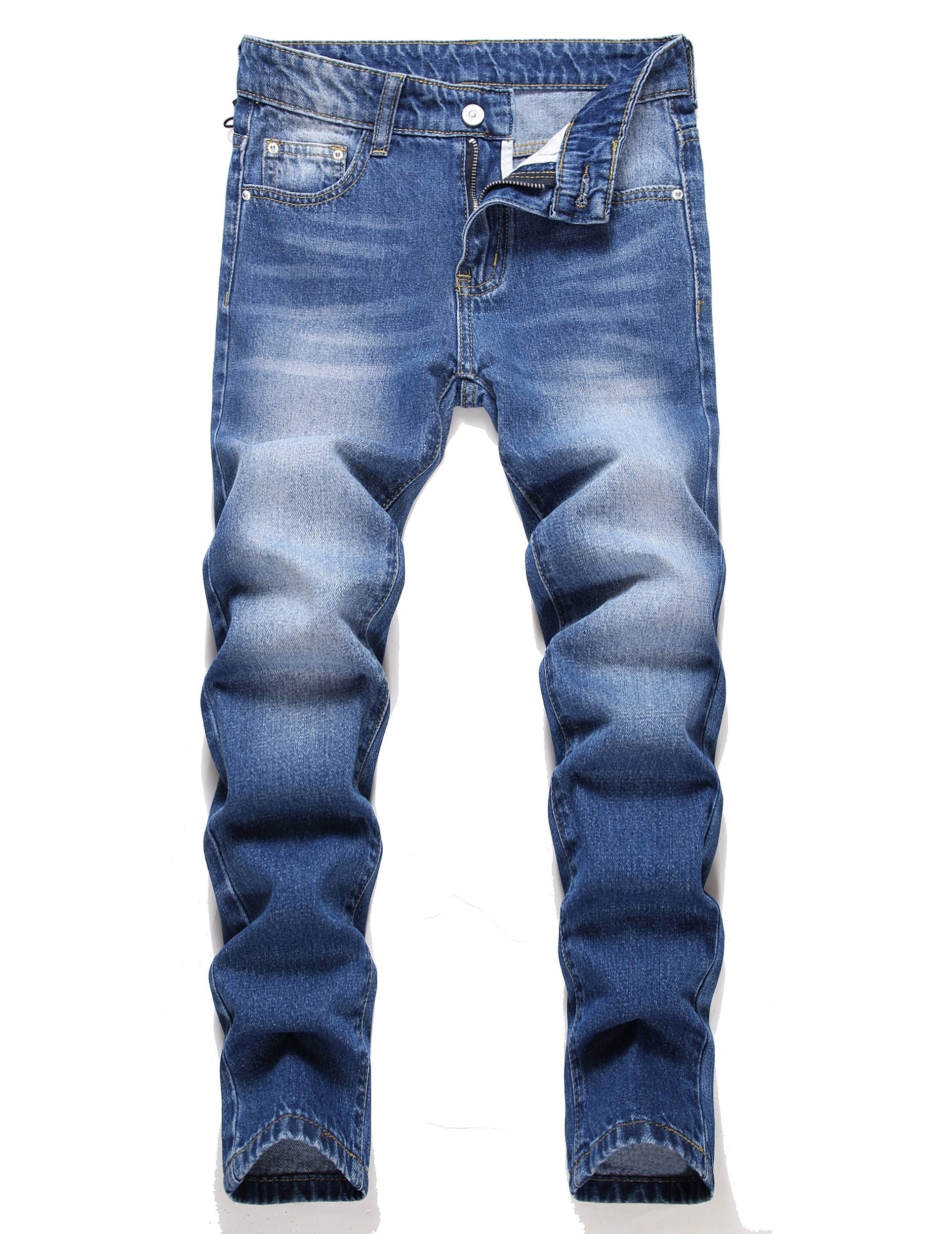 Boys Denim Straight Cut Jeans Spring Summer Autumn