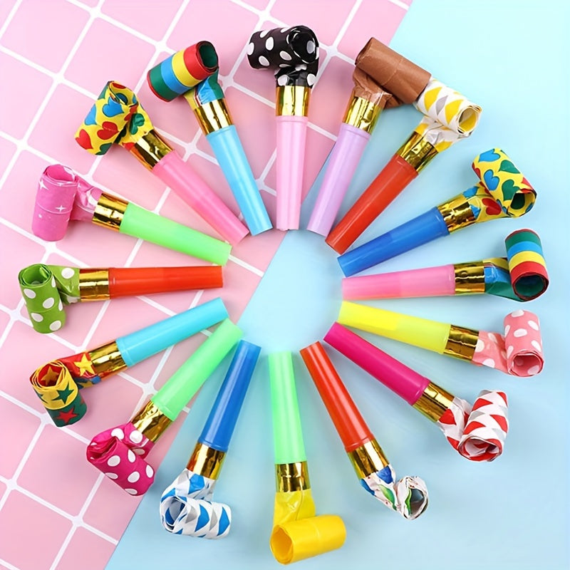 Funny Party Blower Noisemakers Whistles Blowouts