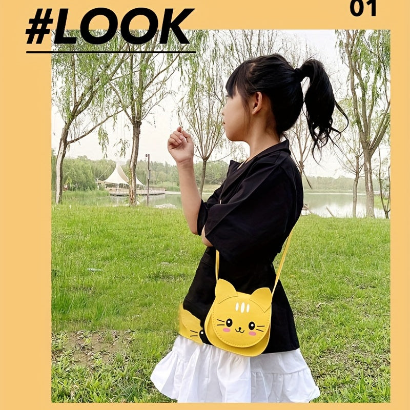 Children's Cat Crossbody Coin Purse Bag
