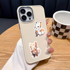 53pcs Fox Animals Stickers Pack For Kids Laptop Luggage Notebook