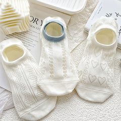 10 Pairs Breathable Mesh Short Socks Women's Ankle Stockings