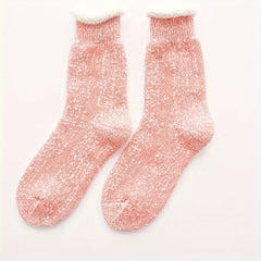 Casual Crew Socks Women's Plus Soft Warm Fleece Lined