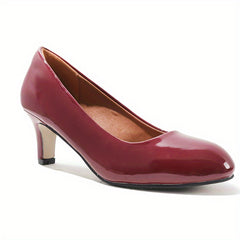 Women's Waterproof Stiletto Shoes Slip On Pumps