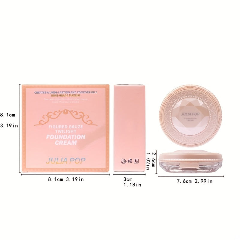 Long Lasting Moisturizing Cream Foundation for Acne and Dark Circles