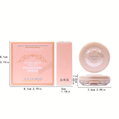 Long Lasting Moisturizing Cream Foundation for Acne and Dark Circles