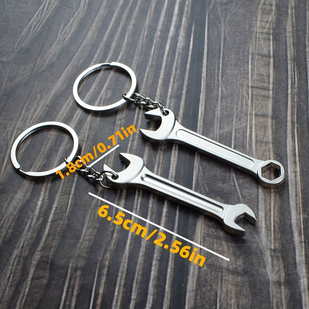 Mini Metal Key Chain Wrench Shape Keychain For Men And Women