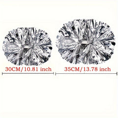 2pcs 11 81in Cheering Poms Handheld Props Dancing Supplies Sports Stage