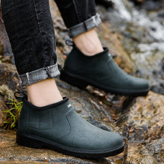 Men's Waterproof Rain Boots for Working Fishing