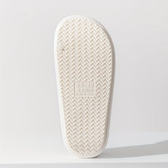 Men's Block Slip On Platform Slides Unisex Open Toe Slippers