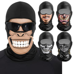 Breathable Balaclava Motorcycle Headgear Full Face Mask UV Protection