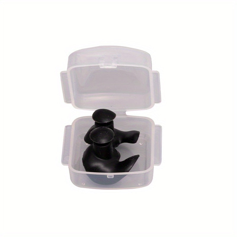 Waterproof Silicone Swimming Earplugs Unisex Reusable Anti Noise Soft Comfort