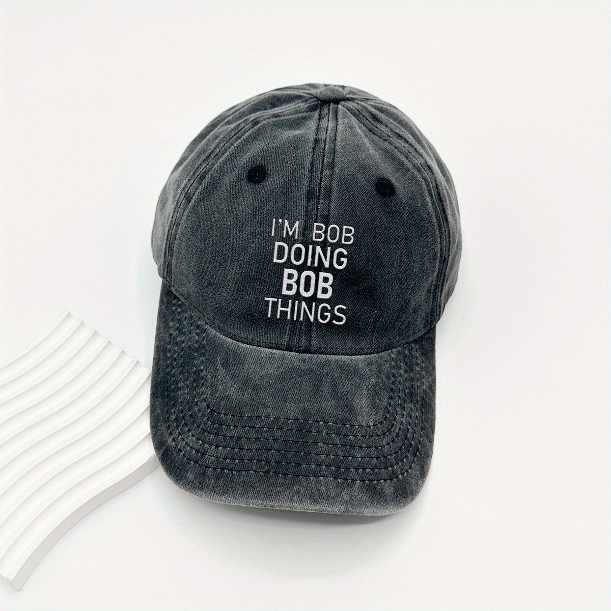 Bob Doing Bob Things Baseball Cap, Breathable Dad Hat