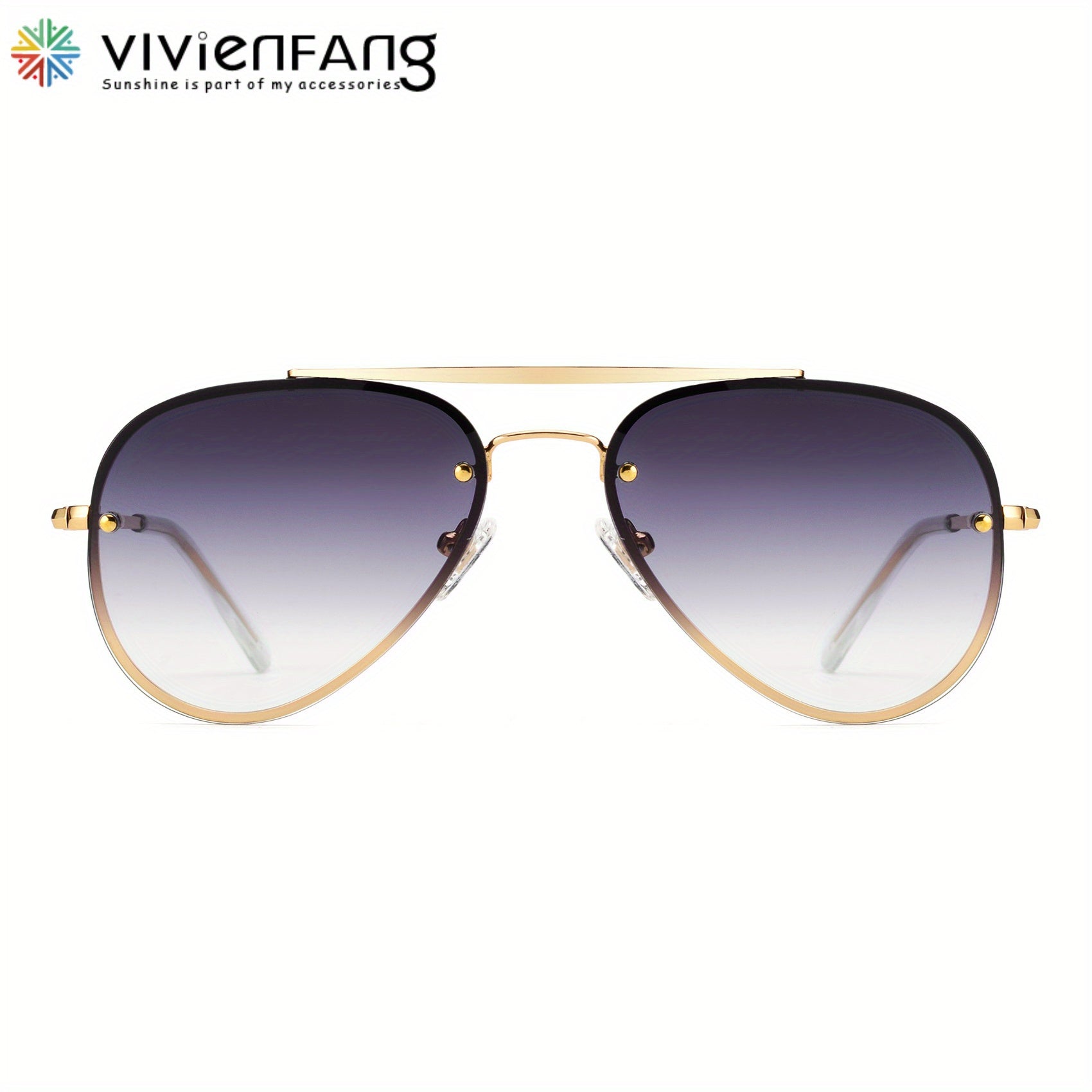 Men's Polarized Aviator Sunglasses UV400 Eye Protection with Glasses Bag