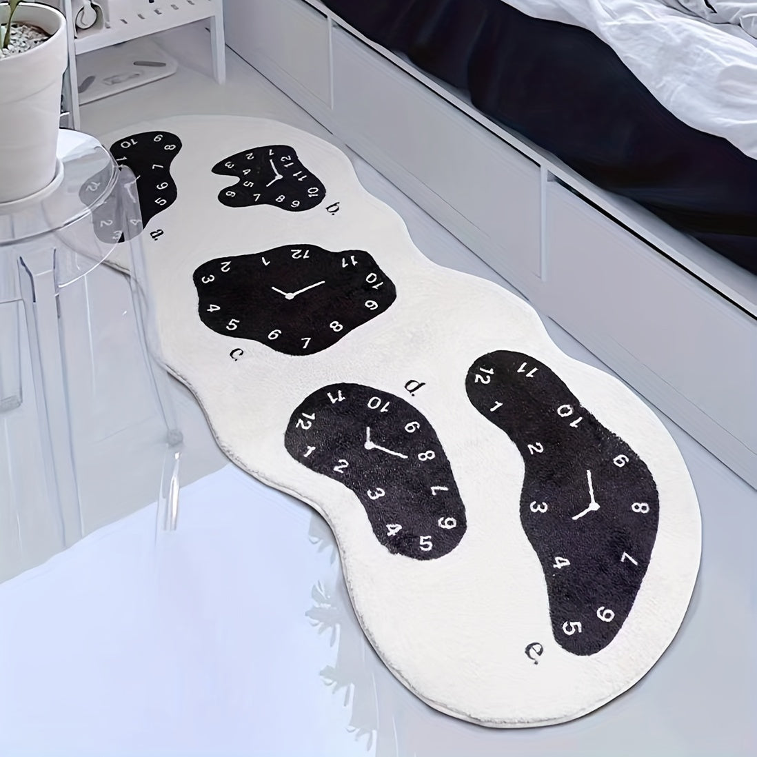 Modern Bedroom Bedside Carpet Living Room Sofa Mat Thick Carpet
