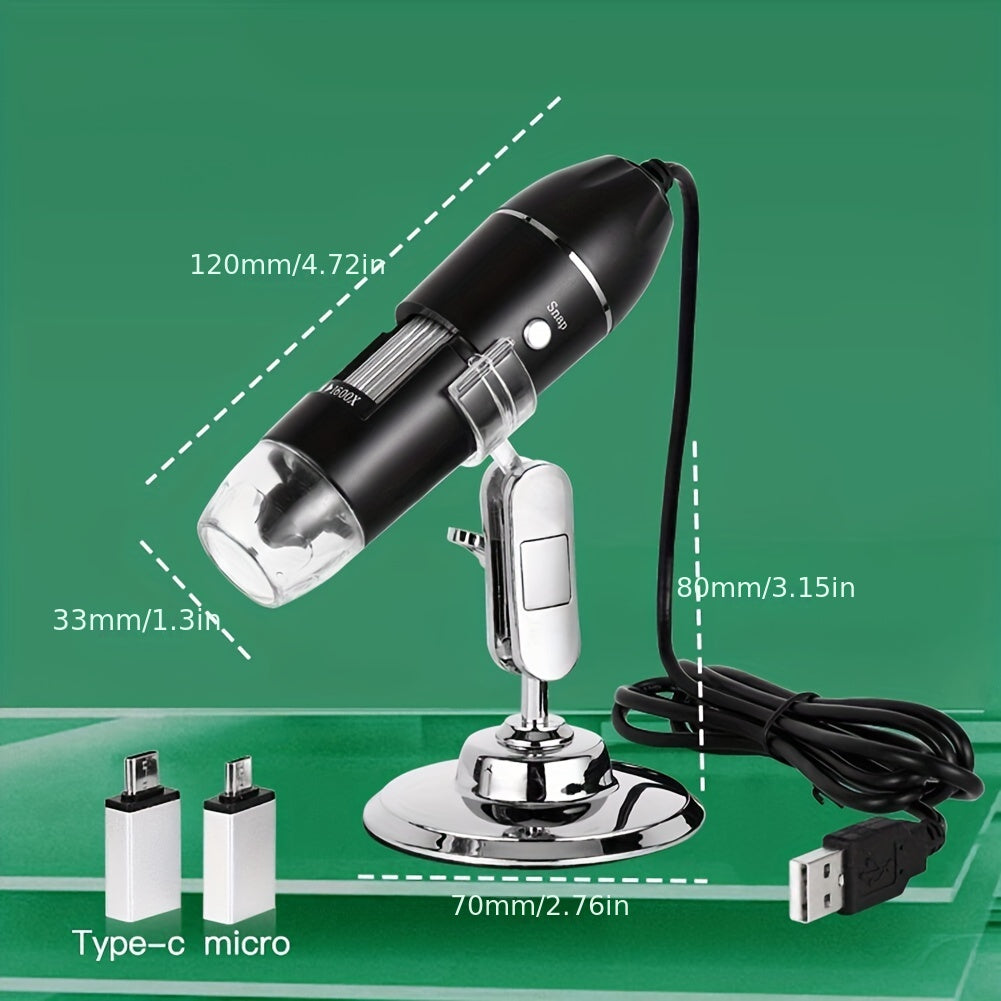 1000X USB Digital Industrial Microscope Maintenance Mobile Phone