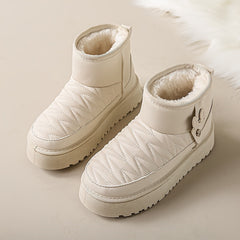 Women's Non slip Snow Boots Thickened Warm Shoes