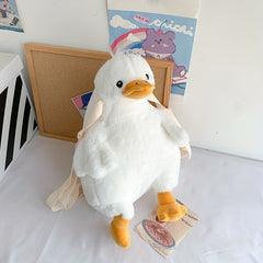 Duck Rabbit Plush Backpack for Kids
